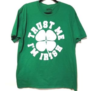 Urban Pipeline Trust Me I'm Irish St. Patrick's Day Tee Shirt 2013 Men's XLarge